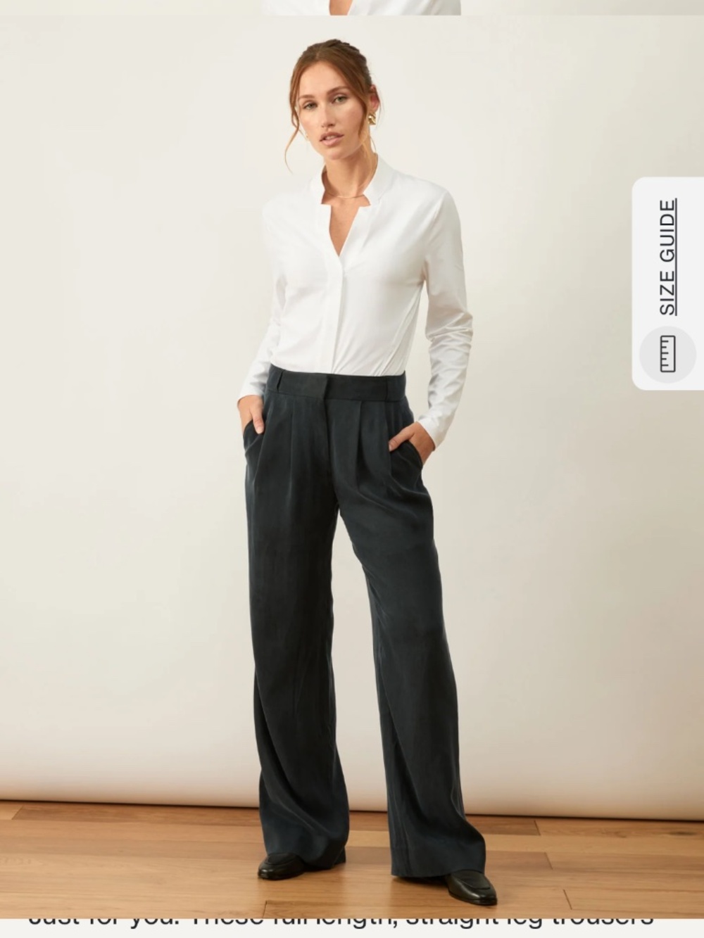 NWT Structured Work Trouser - ADAY - size M